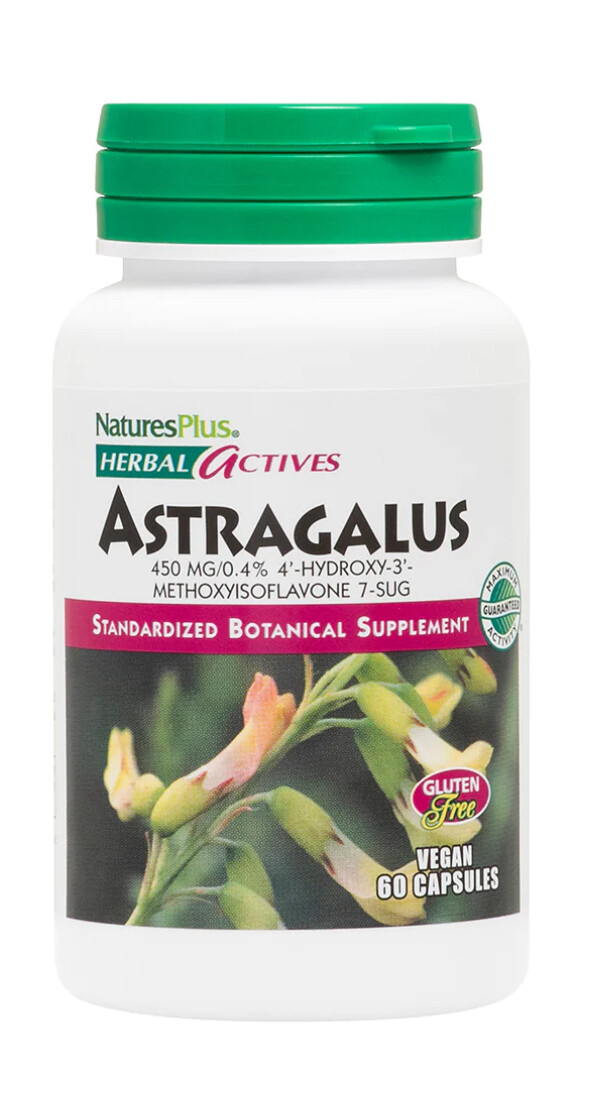 NATURES PLUS Astragalus Extr. 60 Veg. Caps.