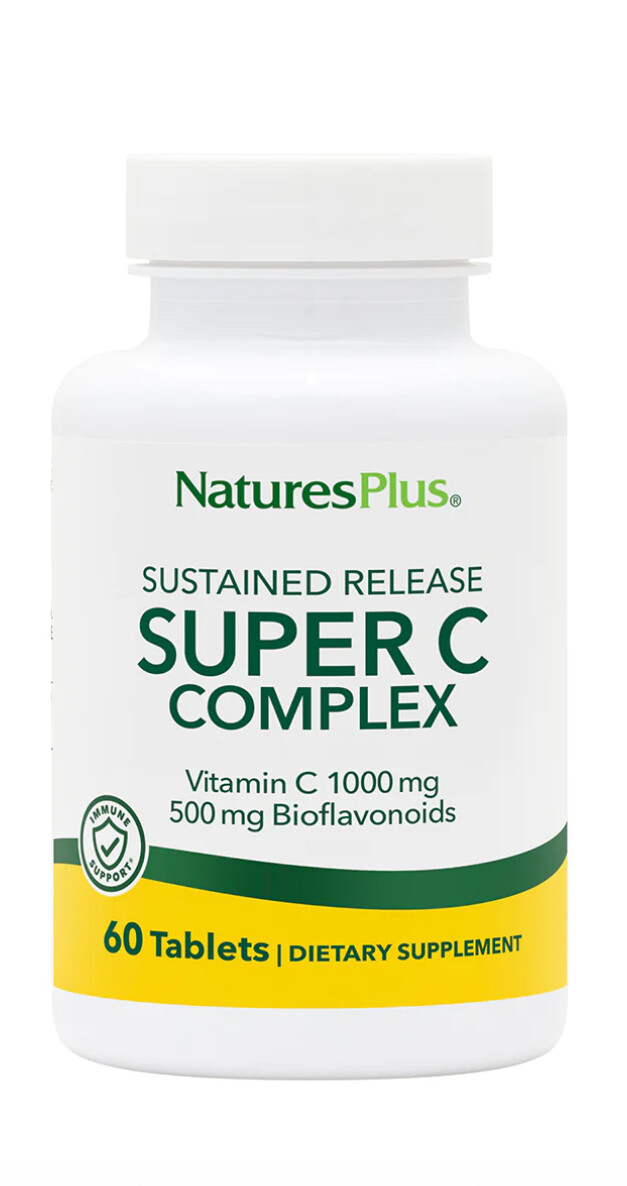 NATURE&#39;S PLUS Super C Complex 60 Tabs.