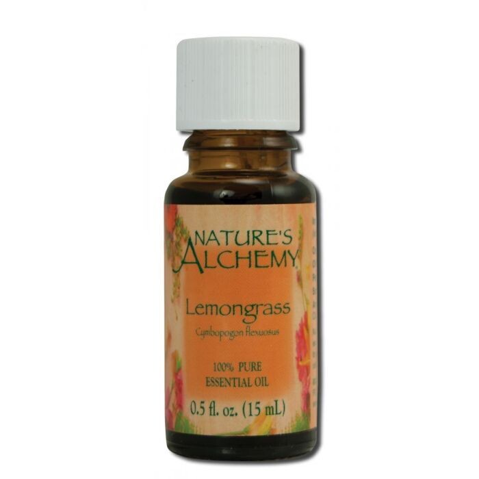 NATURE&#39;S ALCHEMY Lemongrass Essential Oil 0.5 Fl. Oz.