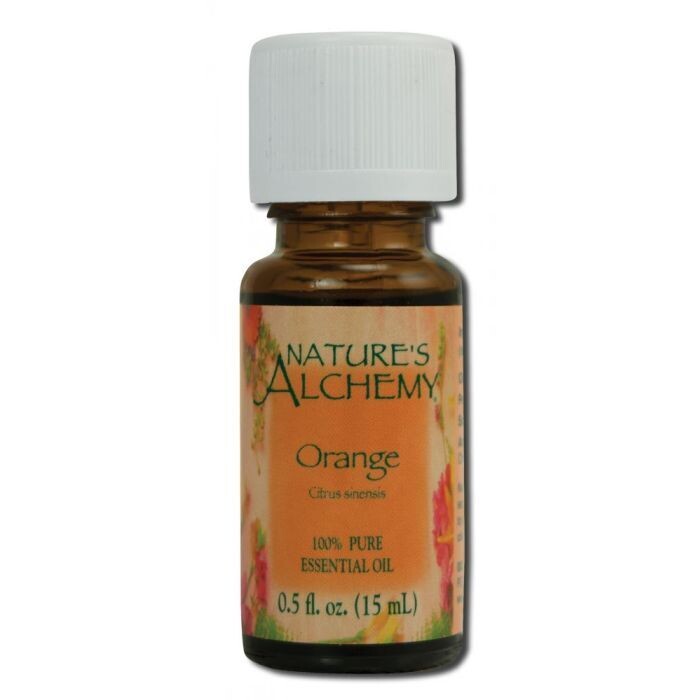NATURE&#39;S ALCHEMY Orange Ess. Oil 0.5 Fl. Oz.