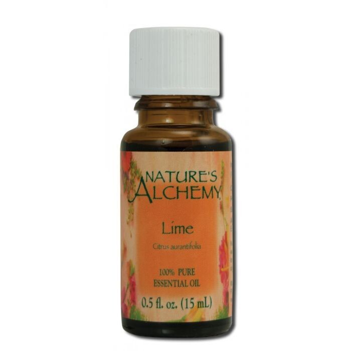 Nature&#39;s Alchemy Lime 100% Pure Essential Oil .5oz