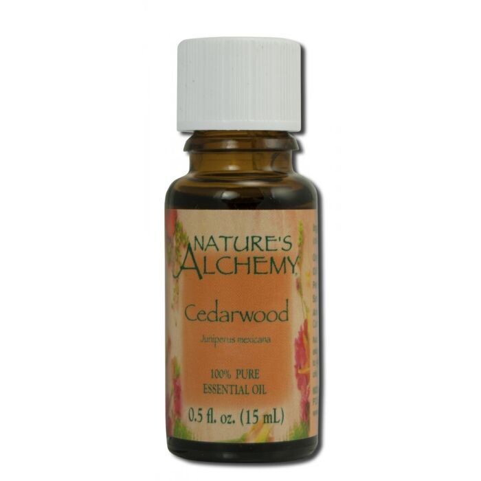 NATURE&#39;S ALCHEMY Cedarwood Ess. Oil 0.5 Fl. Oz.