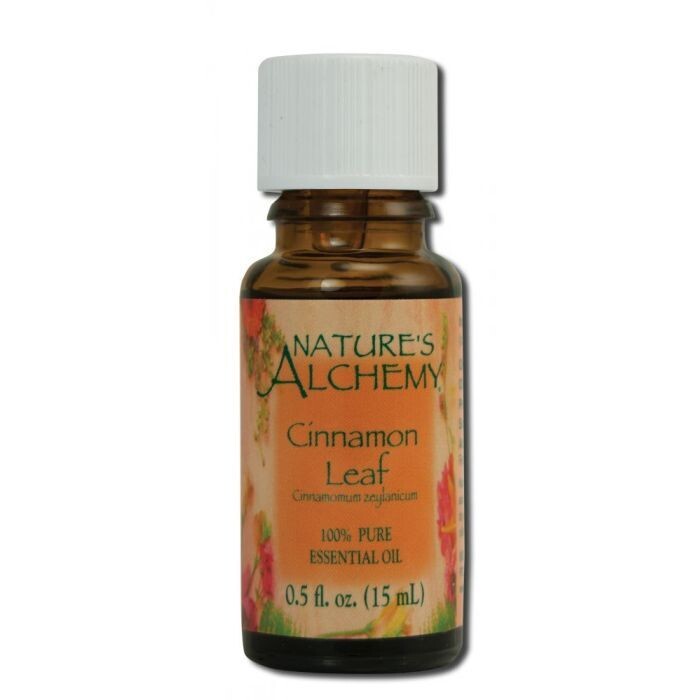 Natures Alchemy Cinnamon Leaf Ess. Oil. 0.5 Fl. Oz.