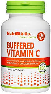 Nutribiotic Vitamin C, D3 &amp; Zinc 100 Capsules