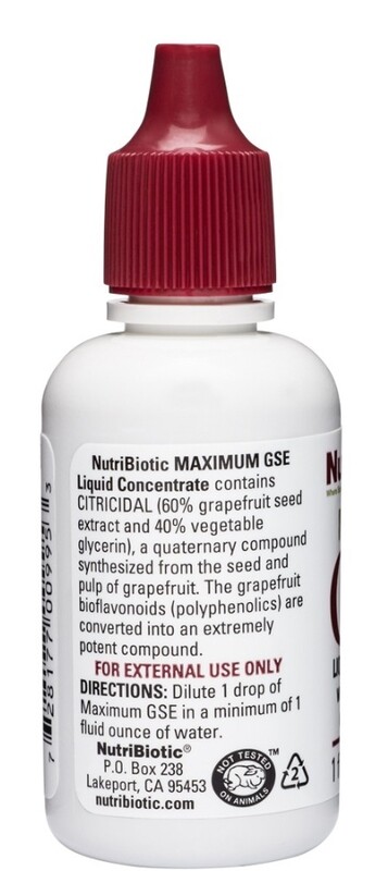 Nutribiotic Maximum GSE 1oz