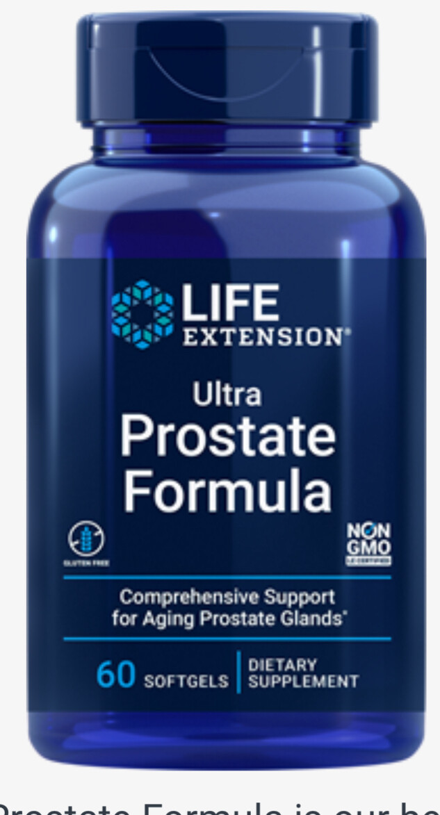 LIFE EXTENSION Ultra Prostate Formula 60 S.G.