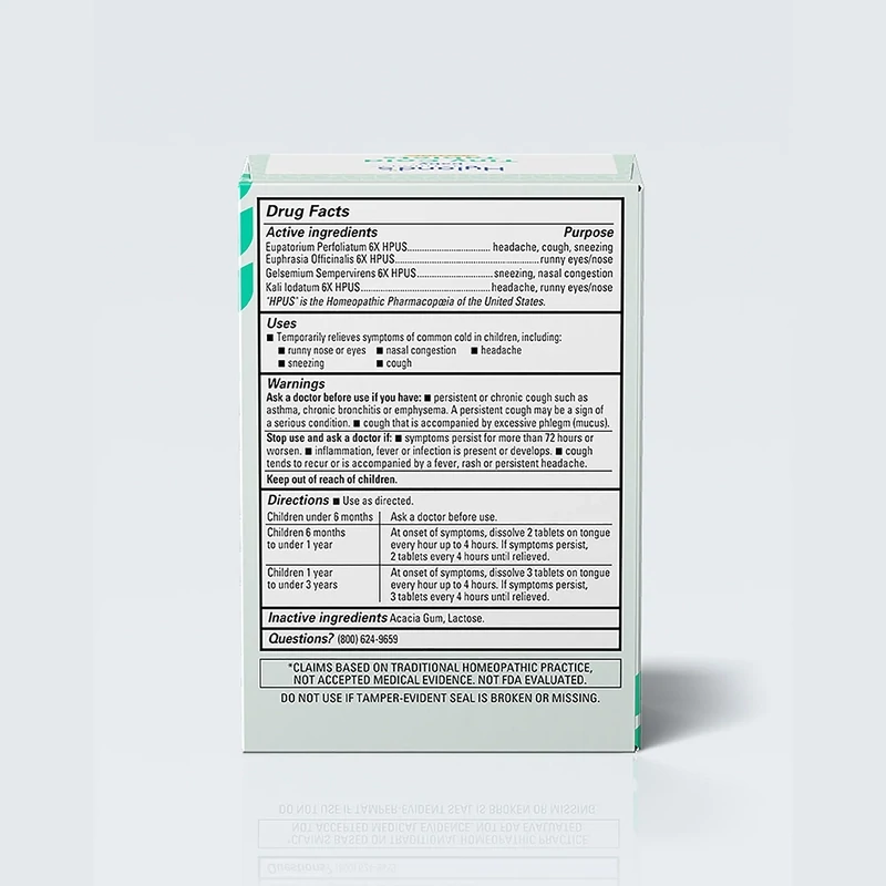 HYLAND'S Baby Tiny Cold Tablets 125 count