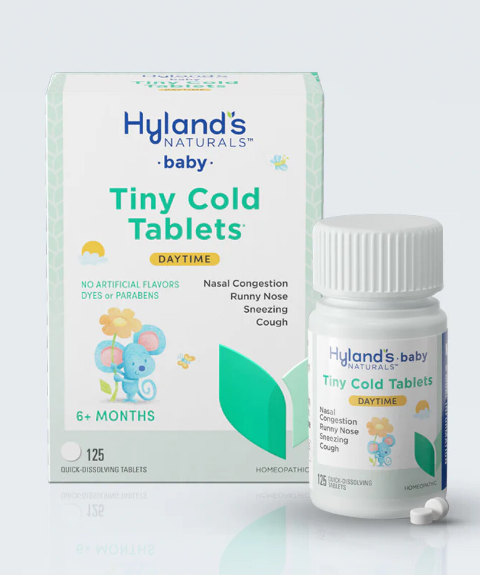 HYLAND&#39;S Baby Tiny Cold Tablets 125 count