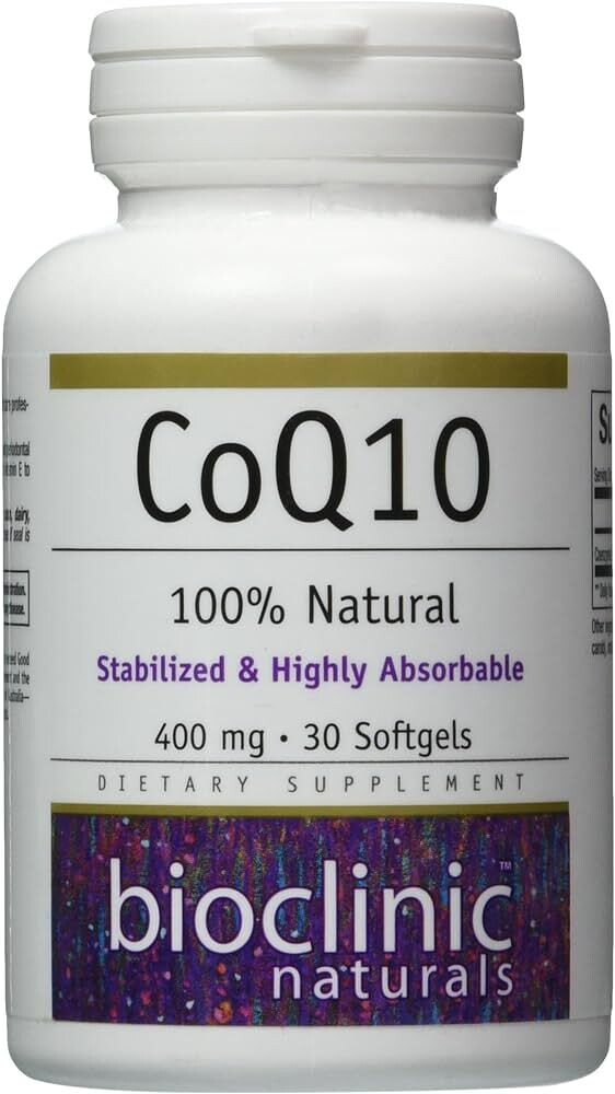 Bioclinic Naturals CoQ10 400mg 30 sg