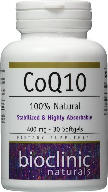Bioclinic Naturals CoQ10 400mg 30 sg