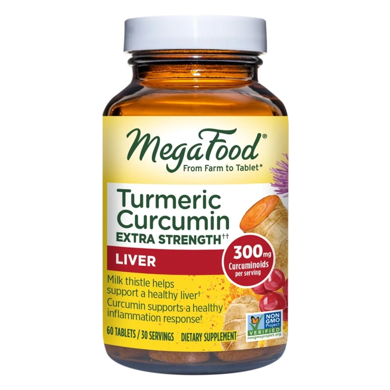 Megafood Turmeric Strength For Liver 60 Tab