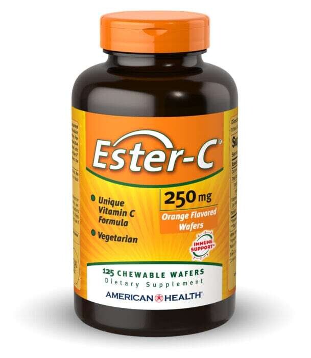 American Health Ester-C 250 mg 125 chewable wafers
