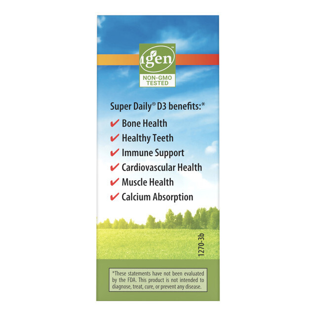 CARLSON Super Daily D3 1000 (25 mcg.) 0.35 Fl. Oz.