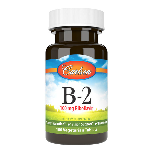 Carlson B-2 100mg 100 Veg. Tabs.