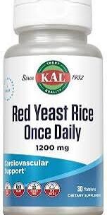 KAL Red Yeast Rice 1200mg 30ct