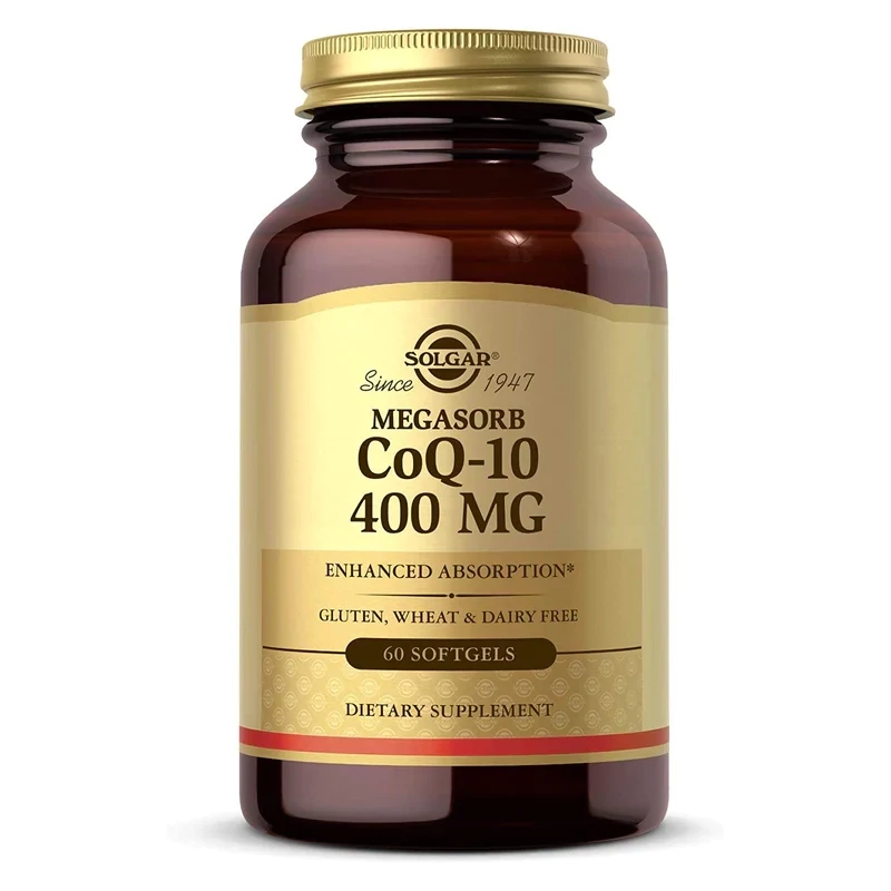 SOLGAR Megasorb CoQ-10 400 mg. 60 S.G.