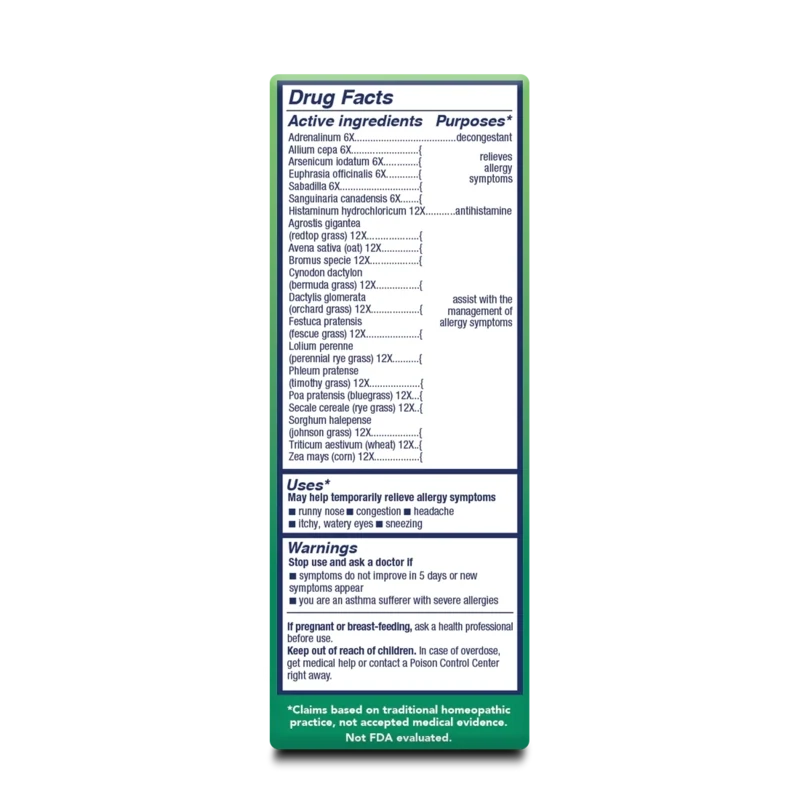 bioAllers Grass Pollen 1 fl oz