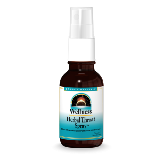 SOURCE NATURALS Wellness Herbal Throat Spray 1 Fl. Oz.