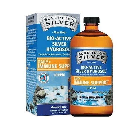 SOVEREIGN SILVER 10ppm 32 Fl. Oz.