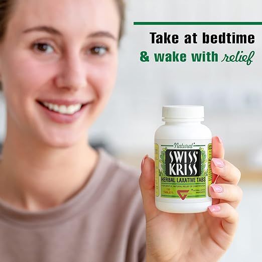 SWISS KRISS Herbal Laxative 120 Tabs.