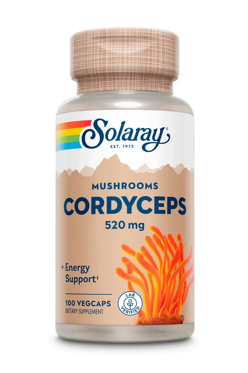 SOLARAY  Cordyceps 100 Caps.