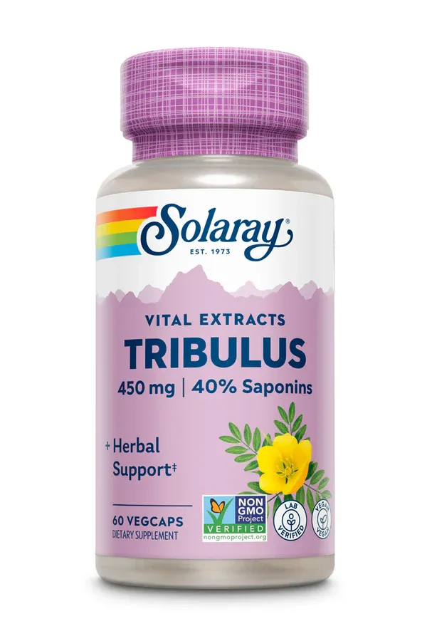SOLARAY Tribulus Extr. 450 mg. 60 Veg. Caps.