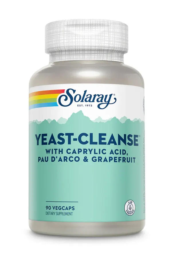 SOLARAY Yeast Cleanse 90 Veg. Caps.