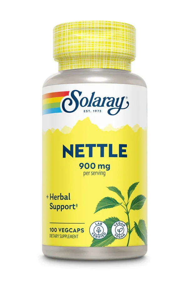 SOLARAY Org. Nettle Leaf 100 Veg. Caps.