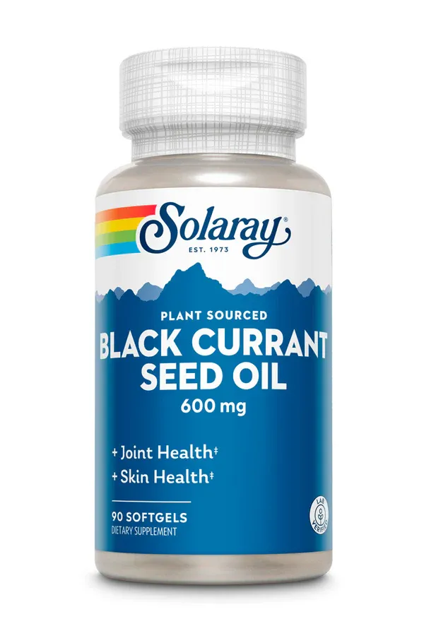 Solaray Black Currant Seed Oil  600mg 90sg