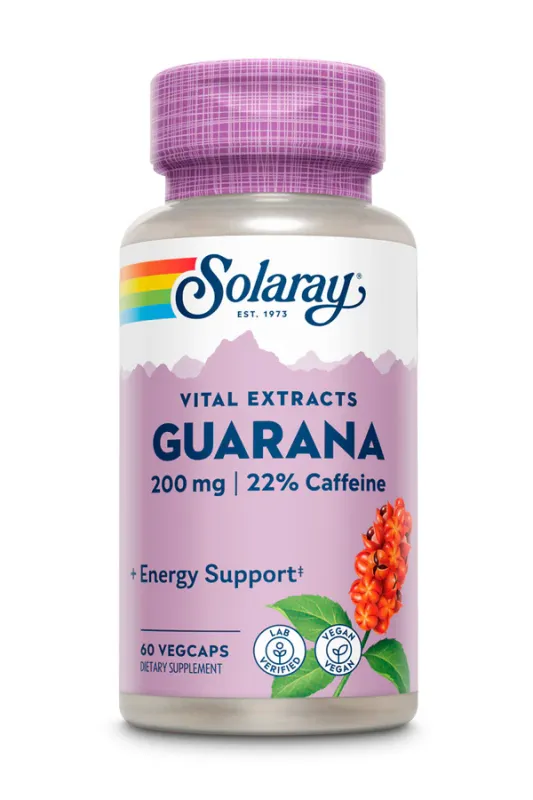 Solaray Guarana 400 mg 100 caps