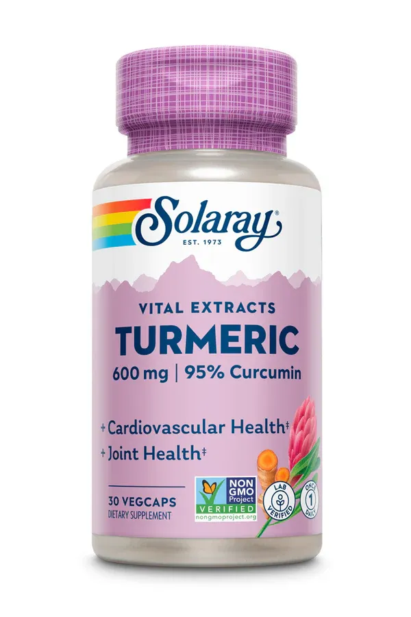 Solaray One Daily Turmeric 30 Veg Caps