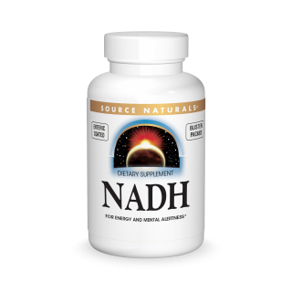 SOURCE NATURALS NADH 20mg. 20 Lozenges