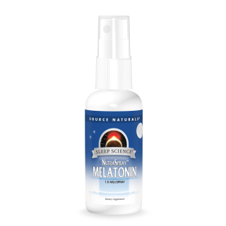 SOURCE NATURALS NutraSpray Melatonin 1.5 Mg Orange Flavor 2 Fl Oz.