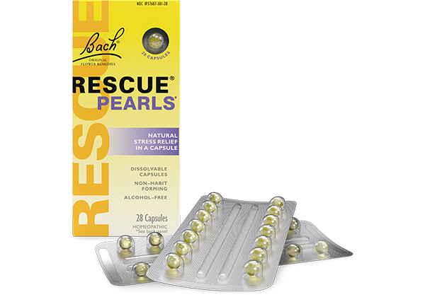 Bach Rescue Pearls Stress Relief 28 Caps