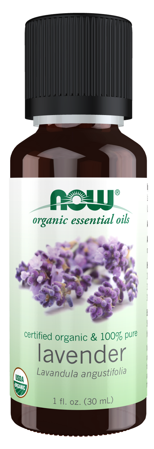 NOW Organic Lavender Oil 1 Fl. Oz.