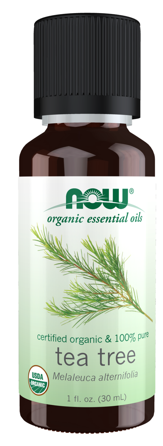 NOW Organic Tea Tree Oil 1 Fl. Oz.