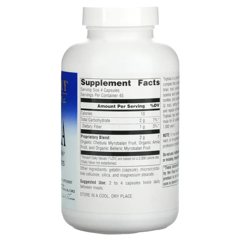 Planetary Herbals Triphala 500mg 180 caps