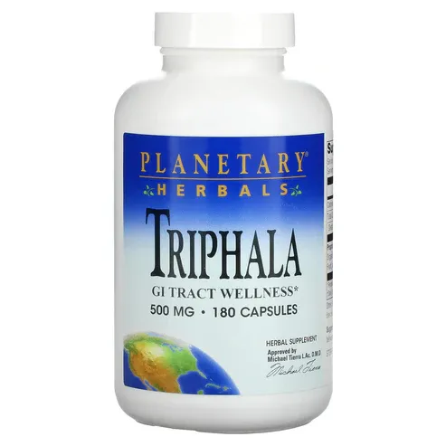 Planetary Herbals Triphala 500mg 180 caps