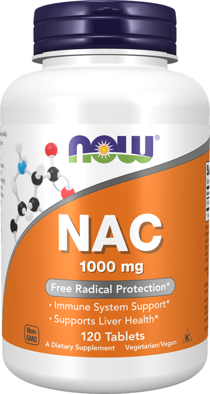 NOW NAC 1000 mg 120 Tabs