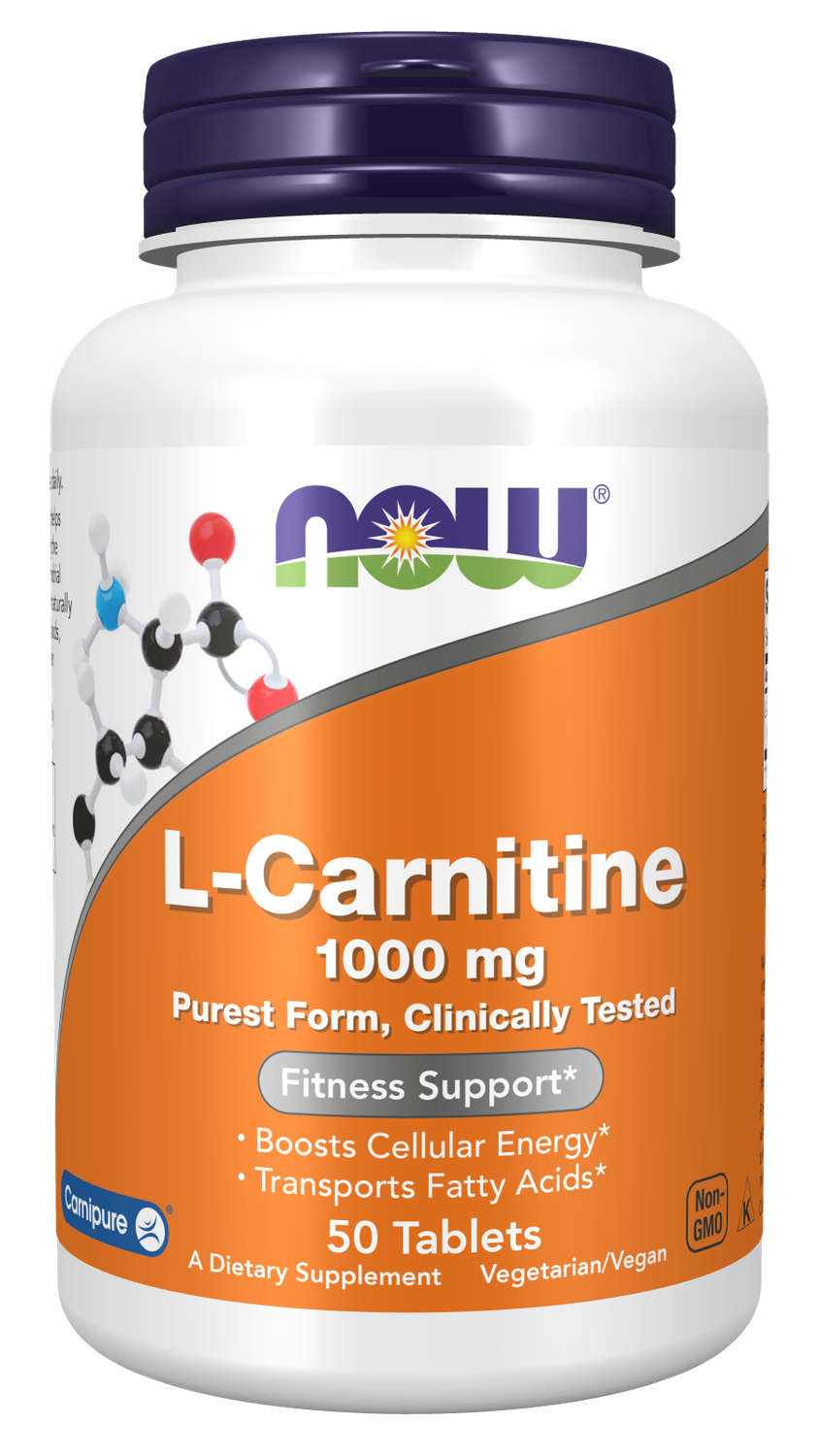 NOW L-Carnitine 1000mg 50 tabs
