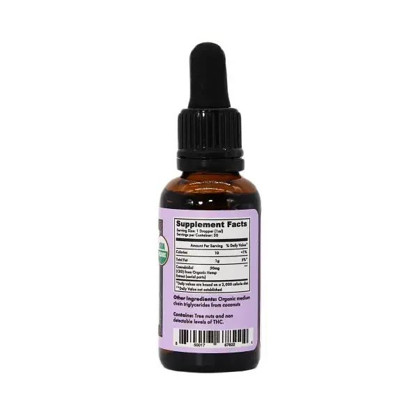 UPSTATE ELEVATOR THC Free CBD MCT Oil 1500 mg. 1 Fl. Oz.