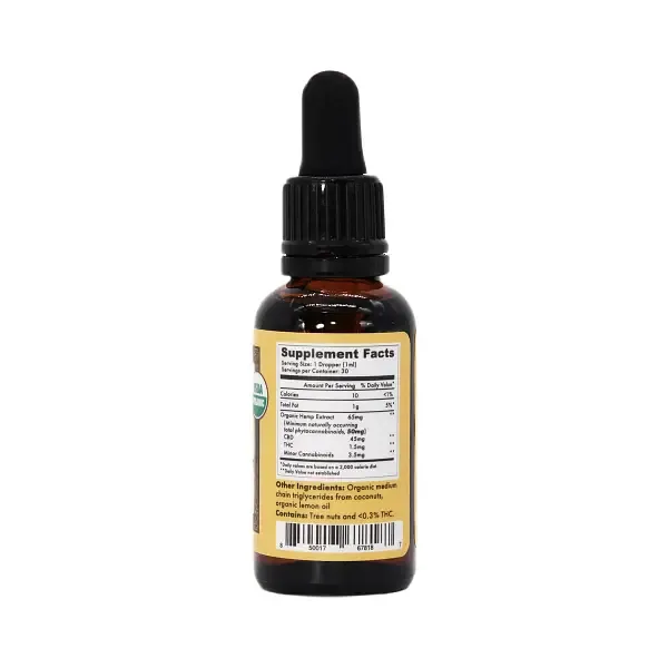 Upstate Elevator Lemon Hemp Extract 1500mg 1oz