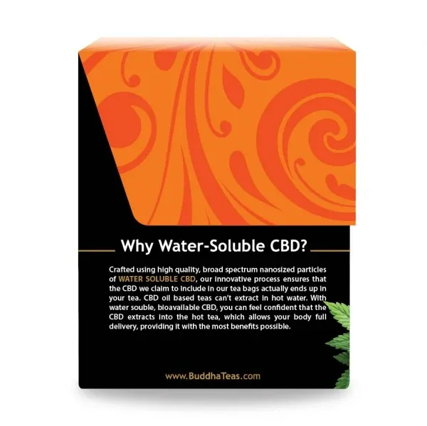 BUDDHA CBD Turmeric &amp; Ginger 18 Tea Bags