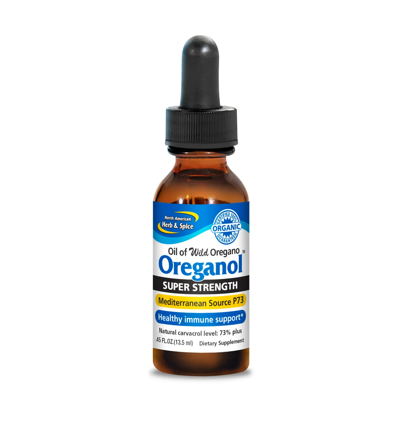 North American Herb &amp; Spice Super Strength Oreganol .45 fl oz