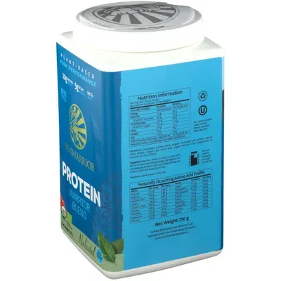 SUNWARRIOR  Warrior Blend Protein Natural (No Stevia Added)