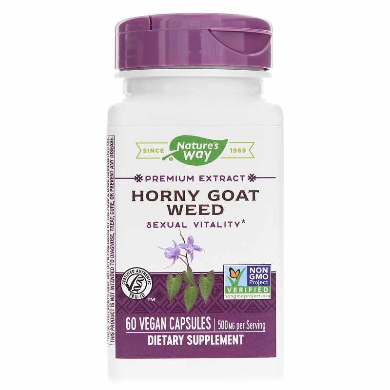 NATURE&#39;S WAY Horny Goat Weed Extr. 60 Veg. Caps.