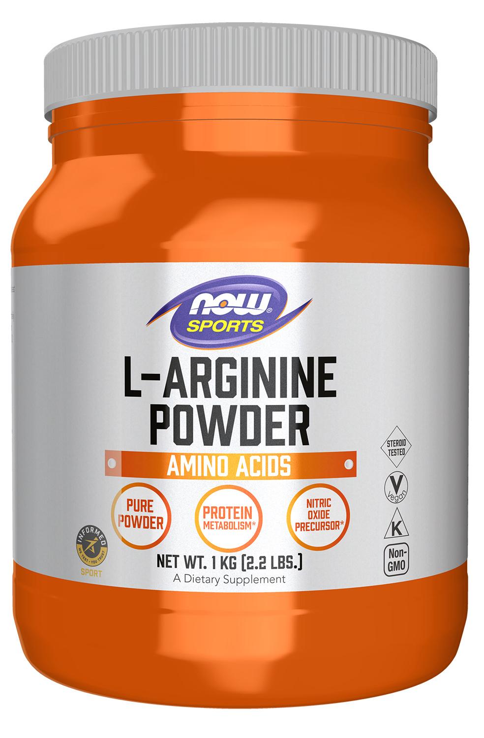NOW Arginine Stack Pwdr. 2.2 lbs.