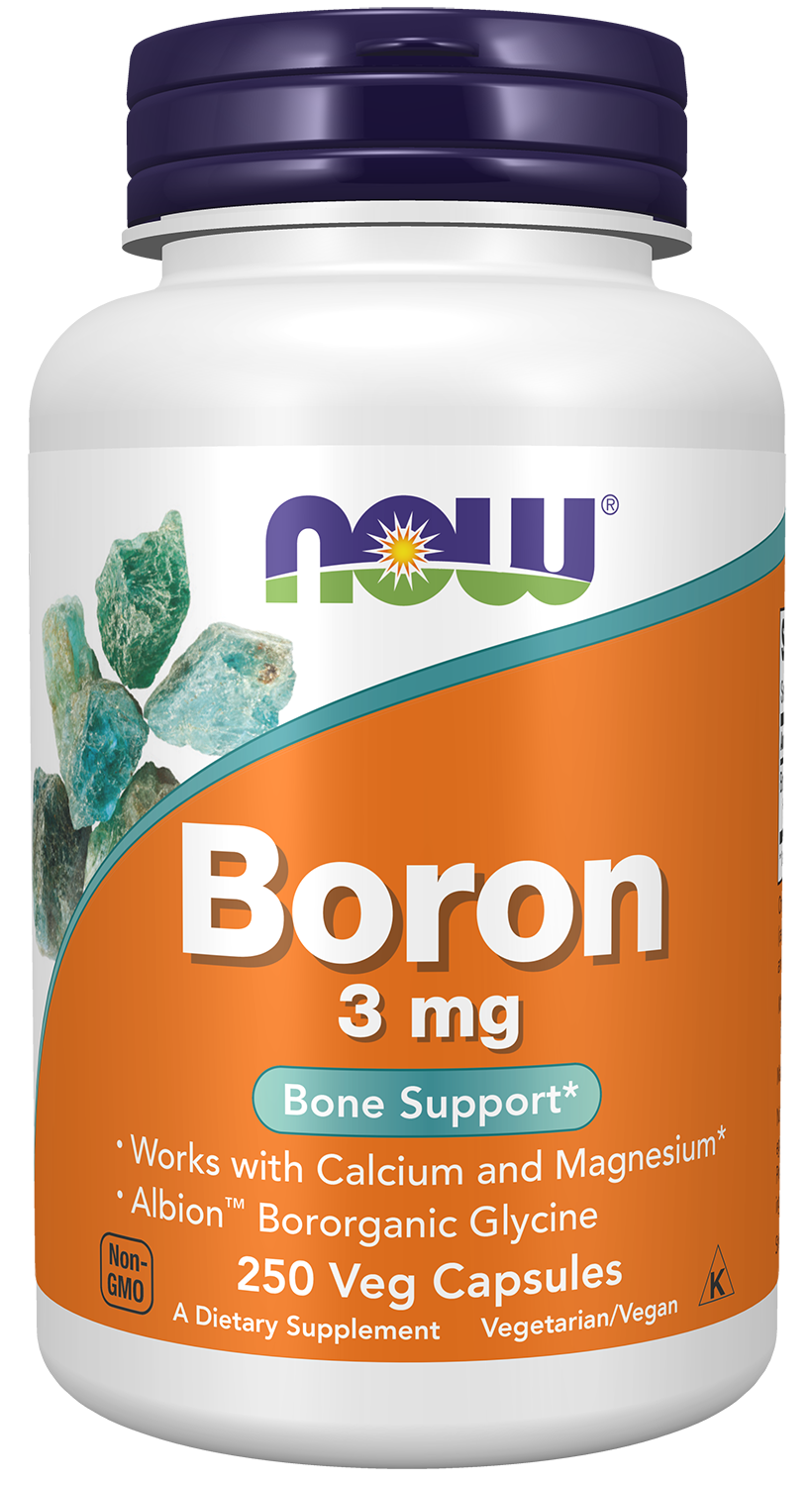 NOW Boron 3mg 250caps