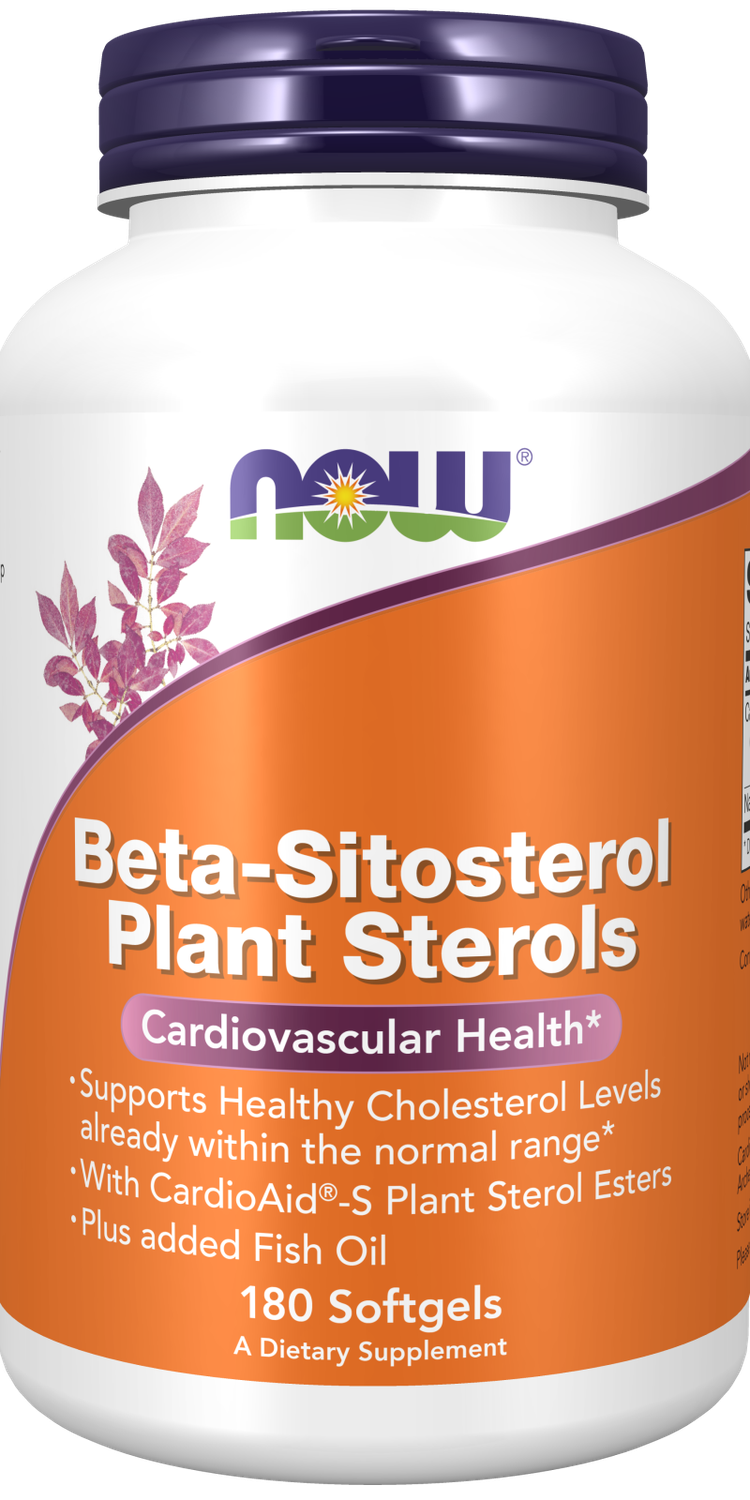 NOW Beta-Sitosterol Plant Sterols 180 S.G.