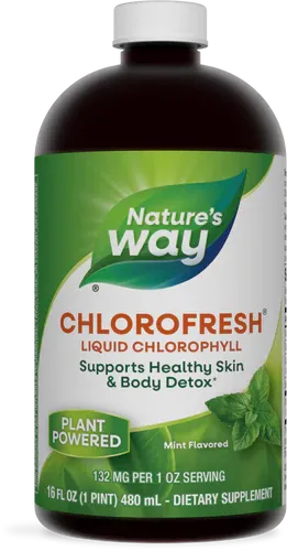 NATURE&#39;S WAY Chlorofresh Mint Flavored Liquid 16 fl oz
